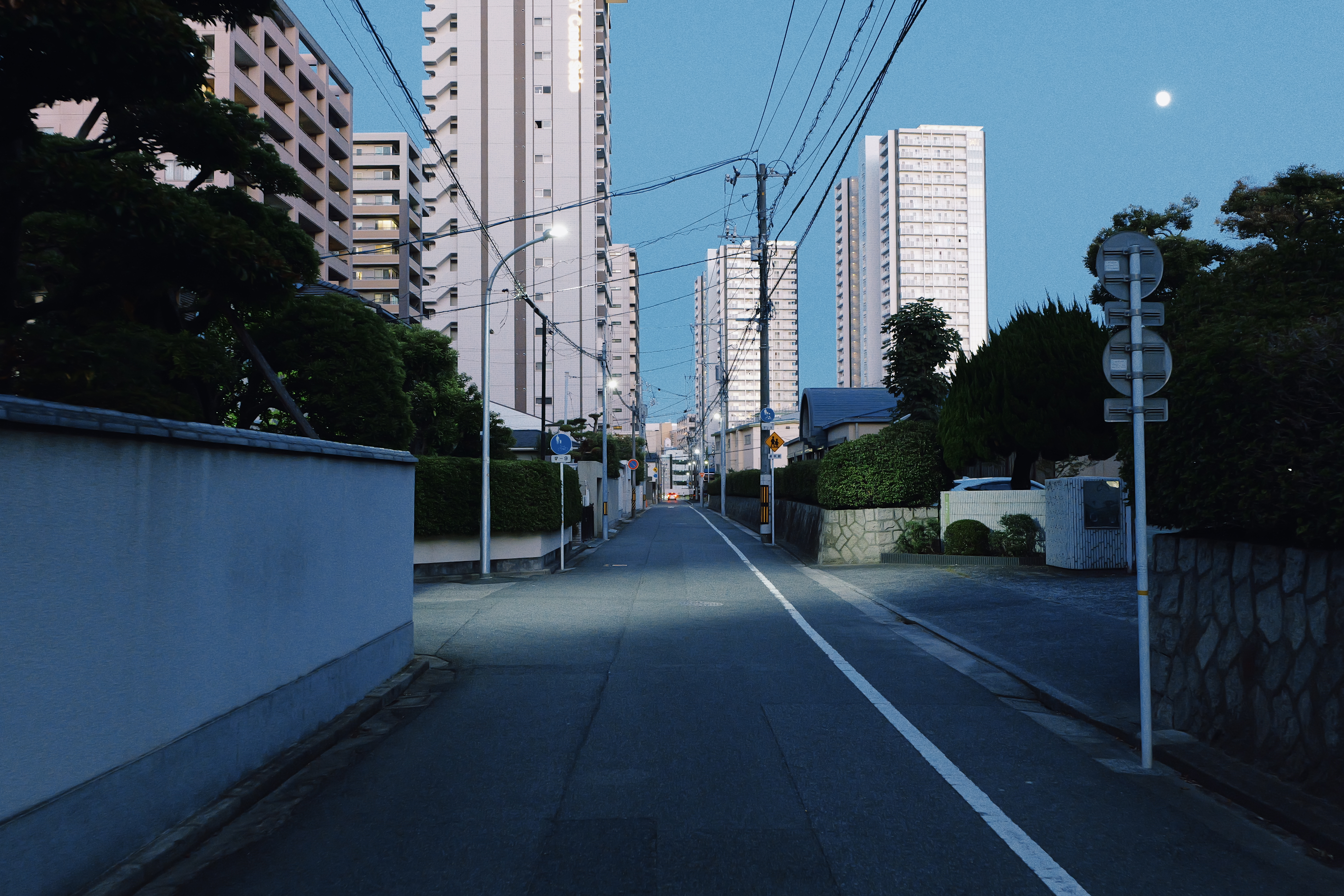 時間帯によって違う景色
A Changing View