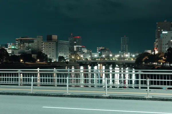 Sorasaya Bridge Riverside Bench / 空鞘橋横のベンチ